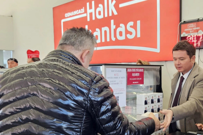Bursa Osmangazi'de kandil simitleri Başkan Aydın'dan