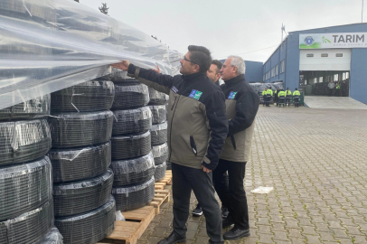 Bursa'da geri dönüşümle üretilen borular dağıtıma gün sayıyor... Tarım Plast, Bursalı çiftçiye nefes olacak!