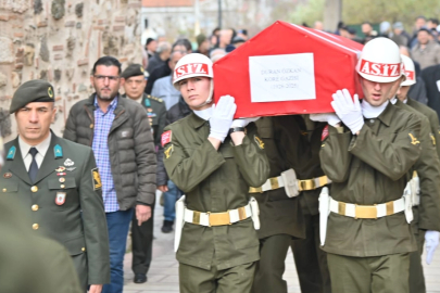 Kore Gazisi Özkan sonsuzluğa uğurlandı