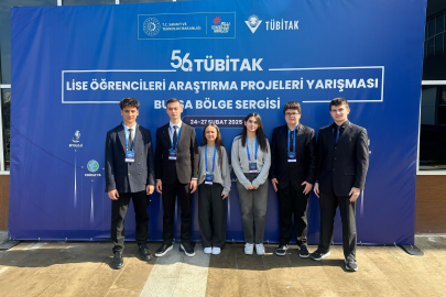 EMİNE ÖRNEK FEN LİSESİ ÖĞRENCİLERİ 2 PROJE İLE BÖLGE BİRİNCİSİ