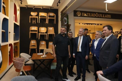 İnegöl protokolünden Modef’e ziyaret