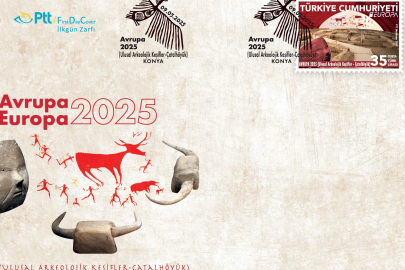 PTT'den 'Avrupa 2025' özel anma pulu