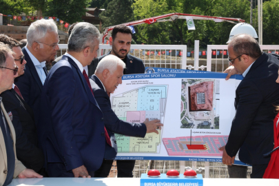 Bursa Atatürk Spor Salonu'na ilk harç! Açılış 19 Mayıs 2027'de