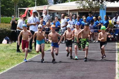 Osmangazi’de Triathle yarışları nefes kesti