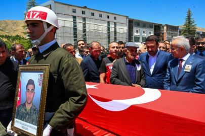 Şehit Uyanık'a Bitlis'te son görev