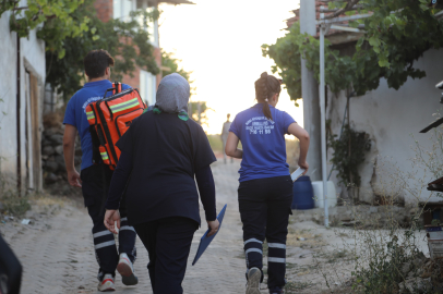 Büyükşehir’den yangın bölgesinde sağlık hizmeti