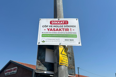 Osmangazi’de İzinsiz Hafriyat ve Moloz Dökenlere Para Cezası