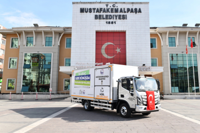 Mustafakemalpaşa 7 ay sonra hibe araca kavuştu