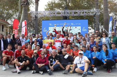 Mudanya'da Avrupa Triatlon Balkan Şampiyonası sona erdi