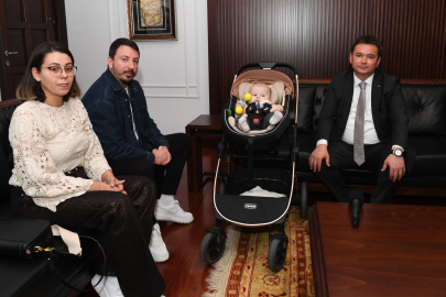 Başkan Aydın’dan SMA Hastası Çağan Ata Baran’a Destek Çağrısı