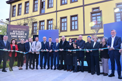 ALEV ALATLI ŞEHİR DÜŞÜNCE VE SANAT MERKEZİ AÇILDI