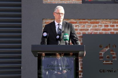 MUDANYA’DA İMECE MODELİNİN İLK ADIMI: ÇEPNİ ZEYTİNYAĞI FABRİKASI AÇILDI