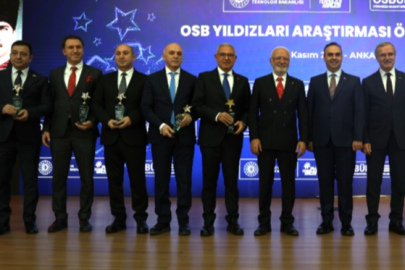 Bursa OSB firmalarına ödül yağdı