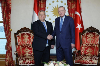 Macaristan Başbakanı Orban Dolmabahçe'de