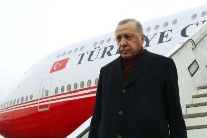 Cumhurbaşkanı Erdoğan Türkmenistan yolcusu... Uluslararası Barış ve Güven Forumu'na katılacak