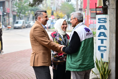 BAŞKAN YILMAZ’DAN KOMŞU ZİYARETİ
