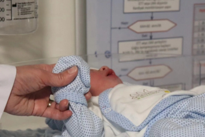 Bursa Şehir Hastanesi'nde ilk tüp bebek dünyaya geldi