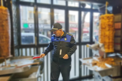 İnegöl’de Dönercilere Sıkı Denetim