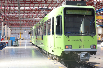 Bursa'da raylı sistem hattı genişliyor