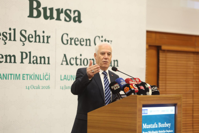 Bursa'da yeşil dönüşüm başladı