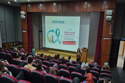 İl Sağlık Müdürlüğünden  Serviks (Rahim Ağzı) Kanseri Farkındalık Ayı Etkinliği