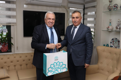 Şadi Özdemir’den İl Milli Eğitim Müdürü Gürhan Çokgezer’e ziyaret