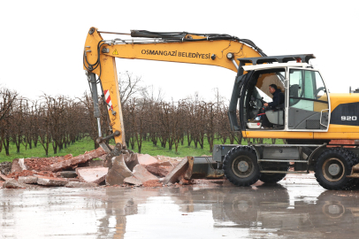 Osmangazi’de Tarım Arazilerini Tahrip Edenlere Anında Müdahale