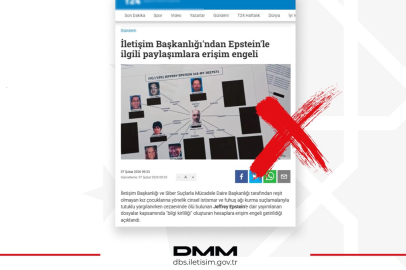 İletişim'den "Epstein paylaşımlarına erişim engeli" iddiasına yanıt