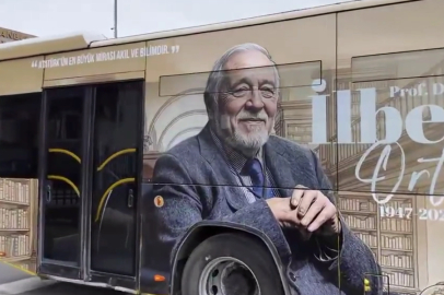 İETT'den İlber Ortaylı'ya 'saygı otobüsü'