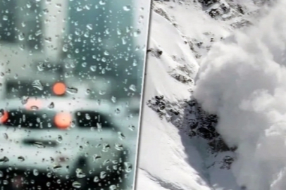 Meteoroloji’den yağış ve çığ uyarısı