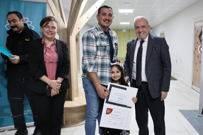 Nilüfer’de babalar eğitimlerini tamamladı sertifikalarını aldı