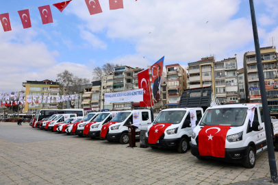 Gemlik Belediyesi 10 Yeni Araçla Filosunu Güçlendirdi