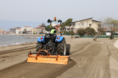 Bursa Büyükşehir plajları yaza hazır hale getiriyor