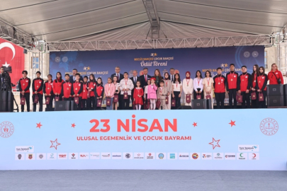 Meclis Bahçesi çocuklarla şenlendi