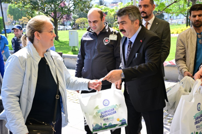 Yıldırım Belediyesi'nden vatandaşa 80 bin fide desteği