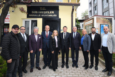 Başkan Aydın Sırameşeler’de Vatandaşın Nabzını Tuttu