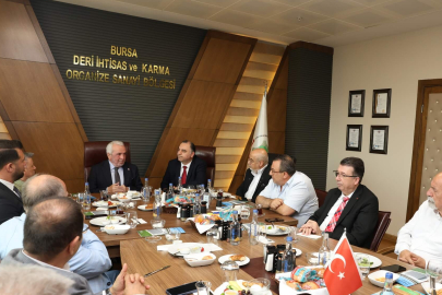 Başkan Şadi Özdemir sanayicilerle buluştu