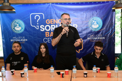 Başkan Erol Gençlere Yapılan Yatırımları Anlattı, Talepleri Tek Tek Dinledi