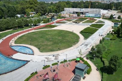 Büyükşehir'den Millet Bahçesi'ne estetik dokunuş