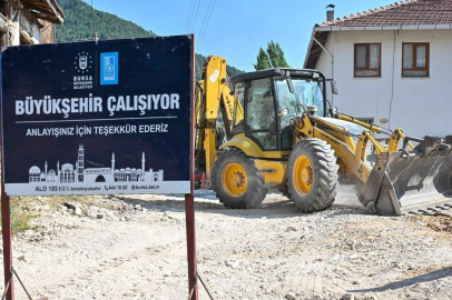 Bursa’da kırsal mahallelerin altyapısı güçleniyor