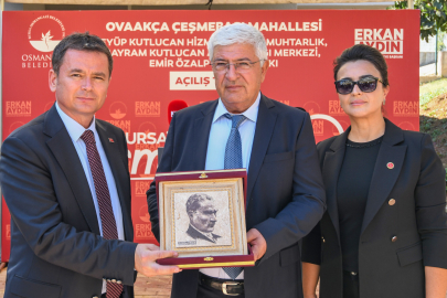 Osmangazi Belediyesi’nden Ovaakça’ya Hizmet Yağmuru
