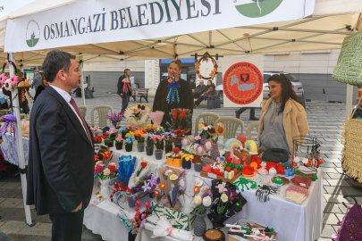 Cumhuriyet’in Işığında Kadın Emeği Osmangazi’de Buluştu
